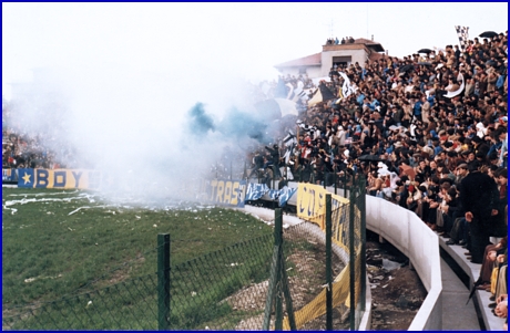 PARMA-Atalanta 05-04-1980. BOYS PARMA 1977, foto Ultras