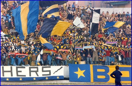 PARMA-Lecce 10-02-1980. BOYS PARMA 1977, foto Ultras