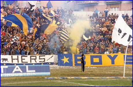 PARMA-Lecce 10-02-1980. BOYS PARMA 1977, foto Ultras