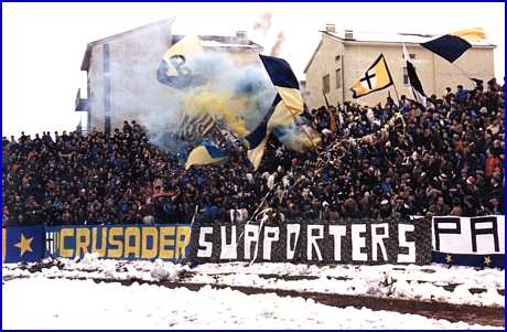 PARMA-Monza 20-01-1980. BOYS PARMA 1977, foto Ultras