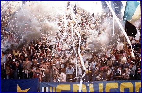 PARMA-Sampdoria 30-09-1979. BOYS PARMA 1977, foto Ultras