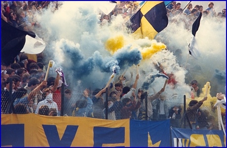 PARMA-Sampdoria 30-09-1979. BOYS PARMA 1977, foto Ultras