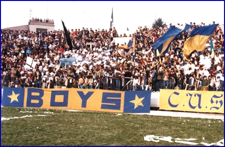 PARMA-Vicenza 02-03-1980. BOYS PARMA 1977, foto Ultras