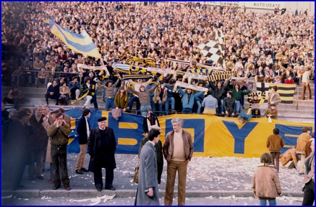 Sampdoria-PARMA 17-02-1980. BOYS PARMA 1977, foto Ultras