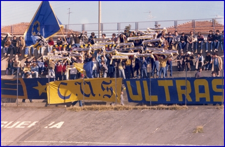 Mantova-PARMA 26-10-1980. BOYS PARMA 1977, foto Ultras