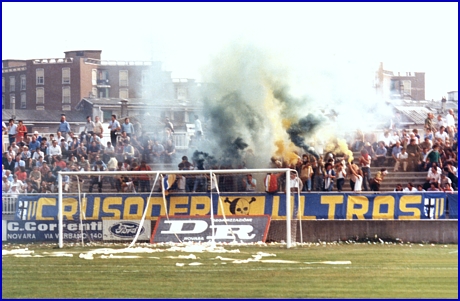 Novara-PARMA 28-09-1980. BOYS PARMA 1977, foto Ultras