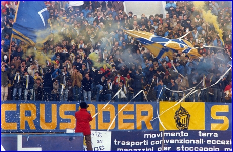 PARMA-Reggiana 16-11-1980. BOYS PARMA 1977, foto Ultras