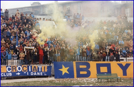 PARMA-Triestina 14-12-1980. BOYS PARMA 1977, foto Ultras