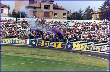 PARMA-Brescia 19-09-1982. BOYS PARMA 1977, foto Ultras