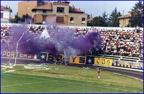 PARMA-Brescia 19-09-1982. BOYS PARMA 1977, foto Ultras