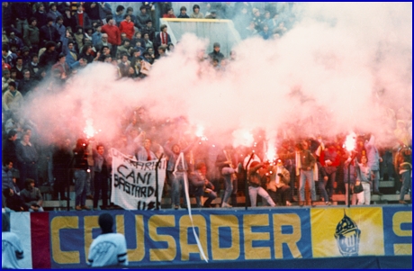 PARMA-Carrarese 17-10-1982. BOYS PARMA 1977, foto Ultras