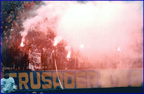 PARMA-Carrarese 17-10-1982. BOYS PARMA 1977, foto Ultras