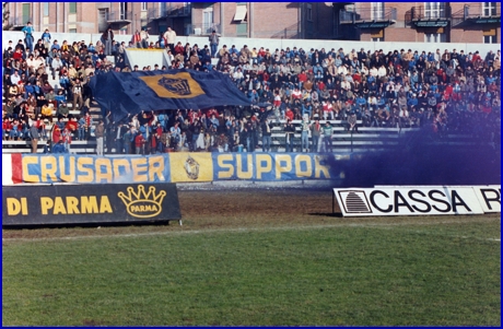 PARMA-Padova 16-01-1983. BOYS PARMA 1977, foto Ultras