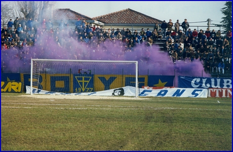 Treviso-PARMA 09-01-1983. BOYS PARMA 1977, foto Ultras