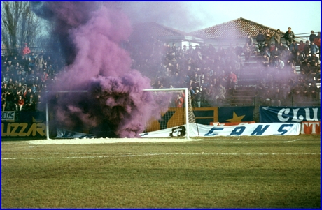 Treviso-PARMA 09-01-1983. BOYS PARMA 1977, foto Ultras