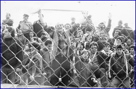 Fano-PARMA 08-04-1984. BOYS PARMA 1977, foto Ultras