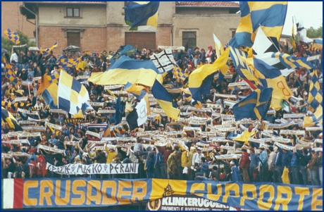 PARMA-Ancona 27-05-1984. BOYS PARMA 1977, foto Ultras