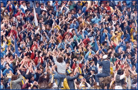 PARMA-Ancona 27-05-1984. BOYS PARMA 1977, foto Ultras