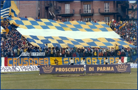 PARMA-Ancona 27-05-1984. BOYS PARMA 1977, foto Ultras