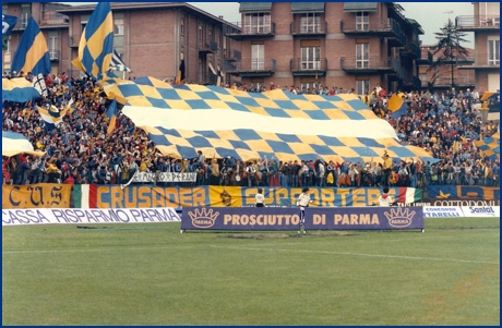 PARMA-Ancona 27-05-1984. BOYS PARMA 1977, foto Ultras