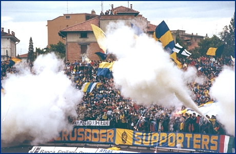 PARMA-Ancona 27-05-1984. BOYS PARMA 1977, foto Ultras