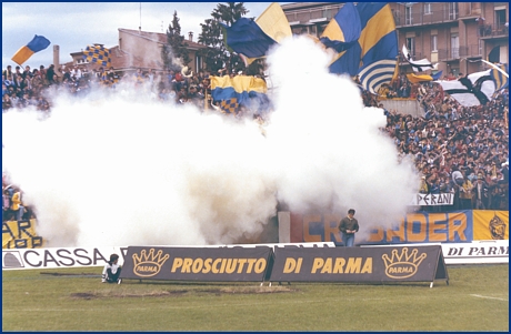 PARMA-Ancona 27-05-1984. BOYS PARMA 1977, foto Ultras