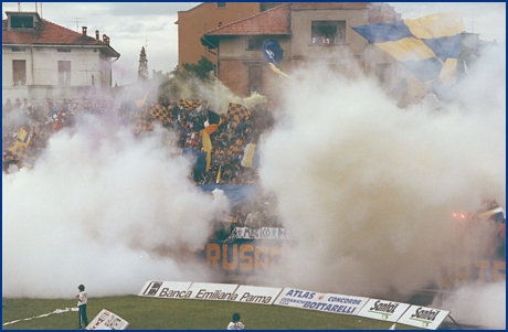 PARMA-Ancona 27-05-1984. BOYS PARMA 1977, foto Ultras