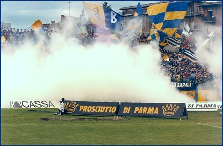 PARMA-Ancona 27-05-1984. BOYS PARMA 1977, foto Ultras