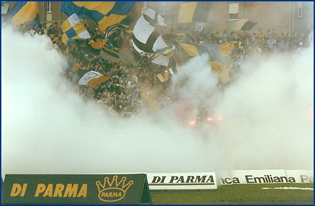 PARMA-Ancona 27-05-1984. BOYS PARMA 1977, foto Ultras