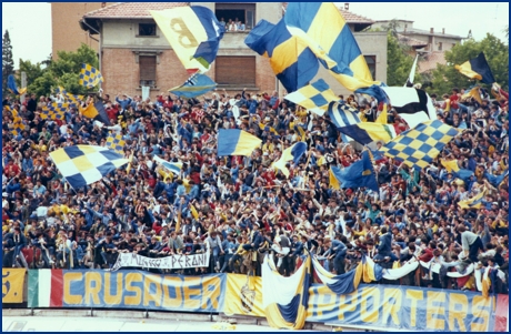 PARMA-Ancona 27-05-1984. BOYS PARMA 1977, foto Ultras