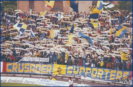 PARMA-Ancona 27-05-1984. BOYS PARMA 1977, foto Ultras