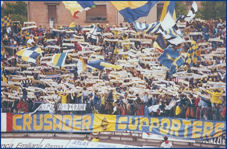 PARMA-Ancona 27-05-1984. BOYS PARMA 1977, foto Ultras