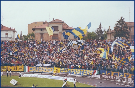 PARMA-Ancona 27-05-1984. BOYS PARMA 1977, foto Ultras