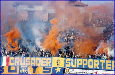 PARMA-Reggiana 04-12-1983. BOYS PARMA 1977, foto Ultras