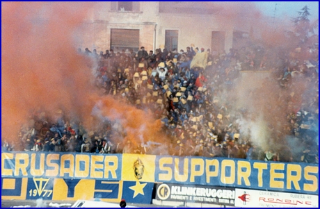 PARMA-Reggiana 04-12-1983. BOYS PARMA 1977, foto Ultras