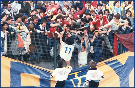 PARMA-S.p.a.l. 13-05-1984. BOYS PARMA 1977, foto Ultras