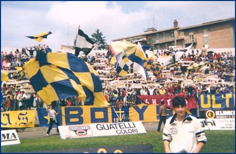 PARMA-S.p.a.l. 13-05-1984. BOYS PARMA 1977, foto Ultras