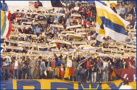 PARMA-S.p.a.l. 13-05-1984. BOYS PARMA 1977, foto Ultras