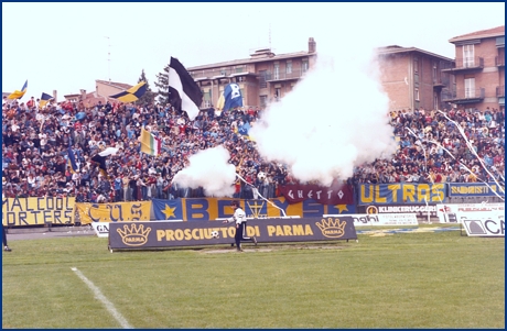 PARMA-S.p.a.l. 13-05-1984. BOYS PARMA 1977, foto Ultras