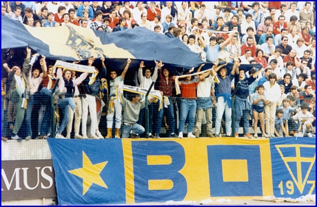 PARMA-Trento 02-10-1983. BOYS PARMA 1977, foto Ultras