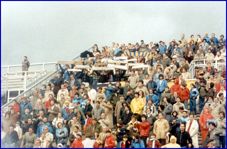 Prato-PARMA 27-11-1983. BOYS PARMA 1977, foto Ultras