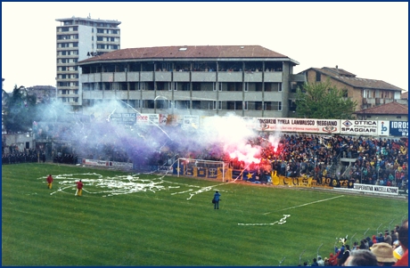 Reggiana-PARMA 29-04-1984. BOYS PARMA 1977, foto Ultras