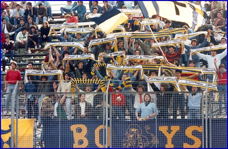 Rimini-PARMA 16-10-1983. BOYS PARMA 1977, foto Ultras