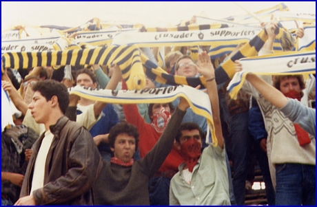 Rimini-PARMA 16-10-1983. BOYS PARMA 1977, foto Ultras