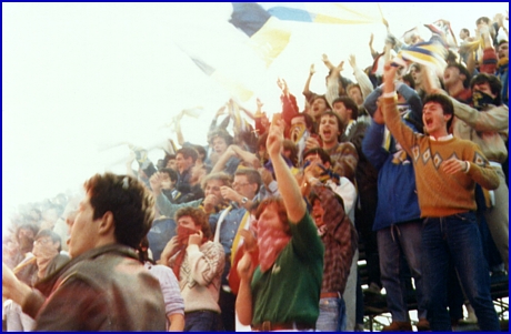 Rimini-PARMA 16-10-1983. BOYS PARMA 1977, foto Ultras