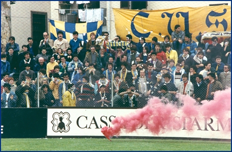 Rondinella-PARMA 06-05-1984. BOYS PARMA 1977, foto Ultras