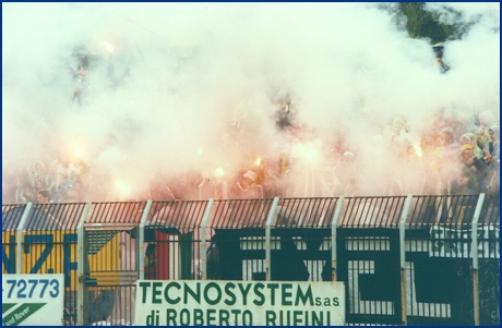 Sanremese-PARMA 03-06-1984. BOYS PARMA 1977, foto Ultras