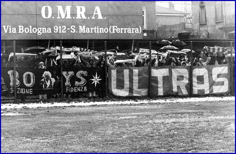 S.p.a.l.-PARMA 18-12-1983. BOYS PARMA 1977, foto Ultras