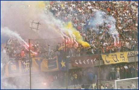 Vicenza-PARMA 20-05-1984. BOYS PARMA 1977, foto Ultras