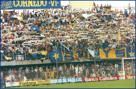 Vicenza-PARMA 20-05-1984. BOYS PARMA 1977, foto Ultras